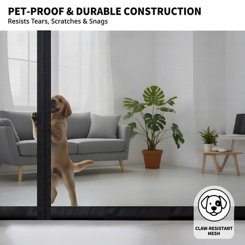 CANLENE dense PET mesh blocks insects while allowing airflow.