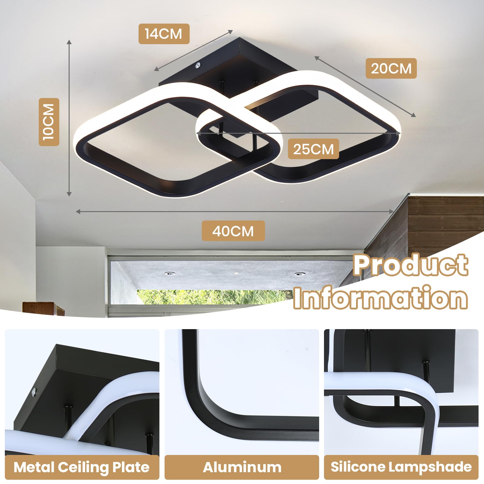 CANEOE energy-saving ceiling light reduces power use with efficient performance.