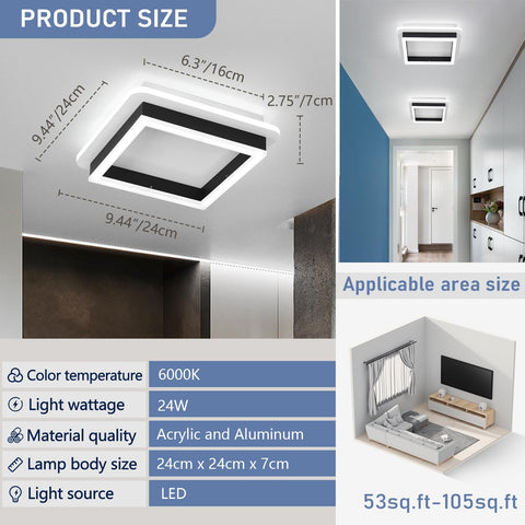 CANEOE milky acrylic diffuser with aluminum frame for even illumination.