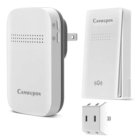 CANWUPON self-powered button and receiver for reliable chimes