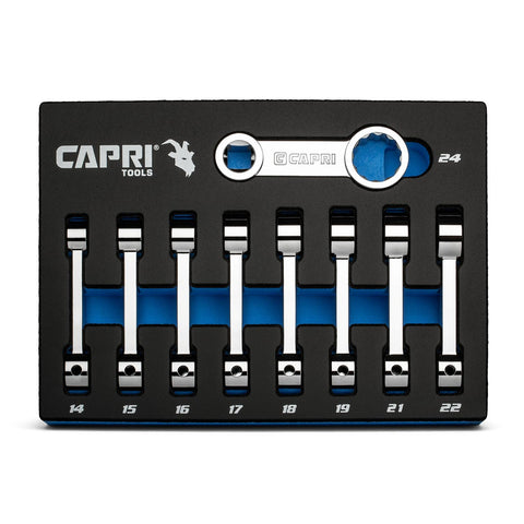 Capri Tools 14mm torque adapter extends reach for tight fasteners