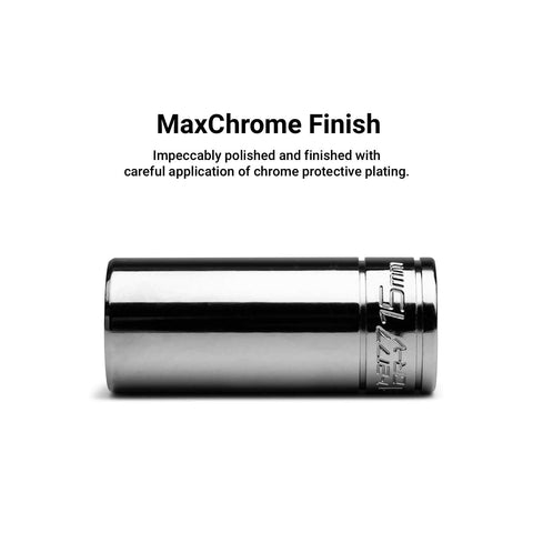 Capri Tools 1/4 drive 6-point WaveDrive sockets grip fasteners tightly to reduce rounding