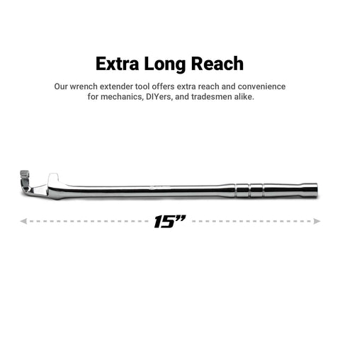 Capri Tools extender provides extra torque with a standard wrench