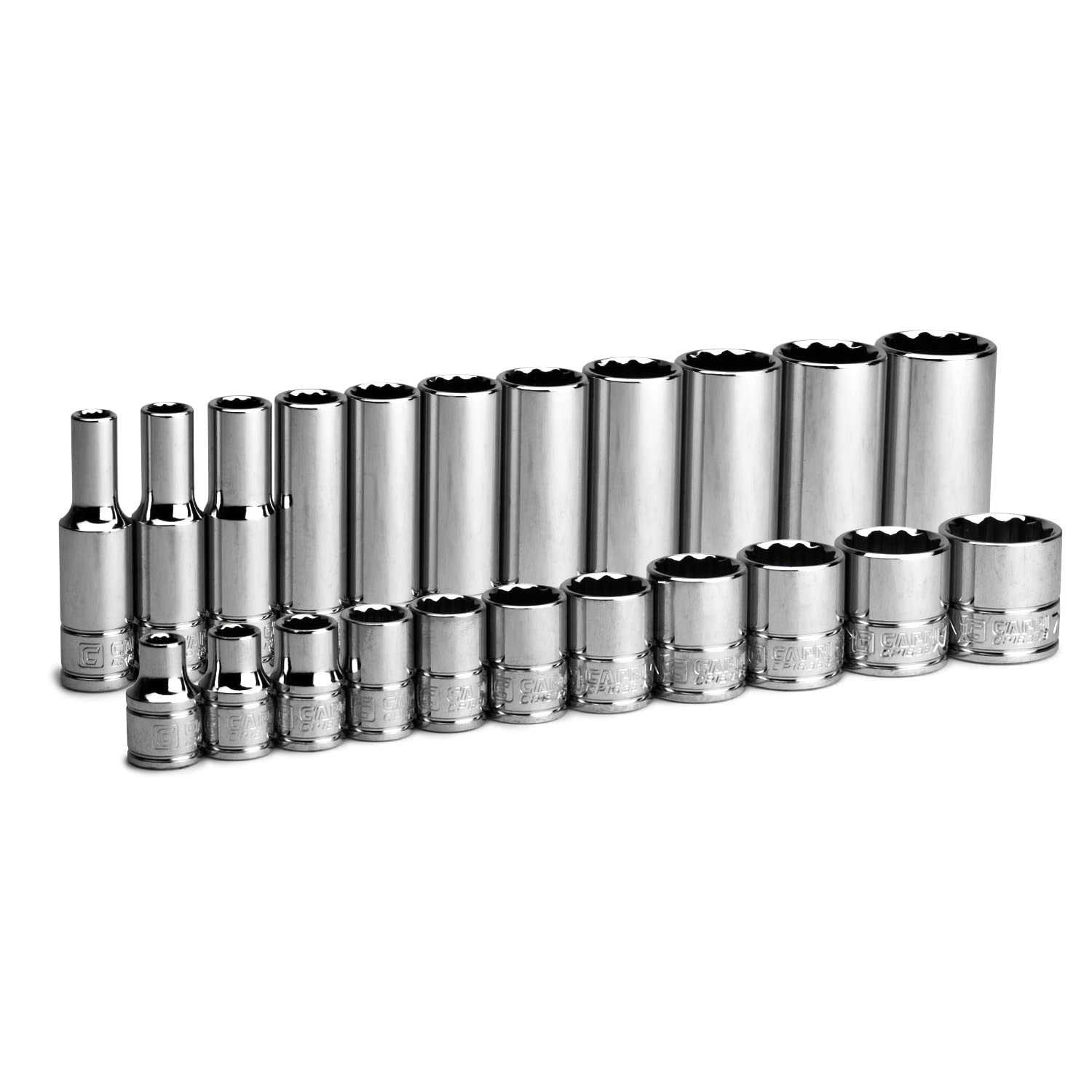 Capri Tools deep socket 1/4 in for tight automotive fasteners.