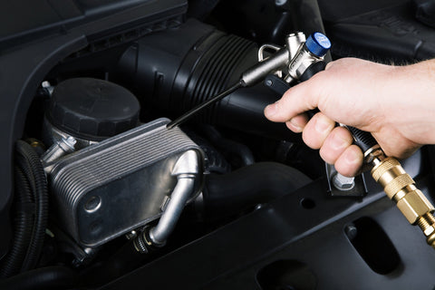 Capri Tools aluminum frame and ergonomic soft grip for comfortable use.