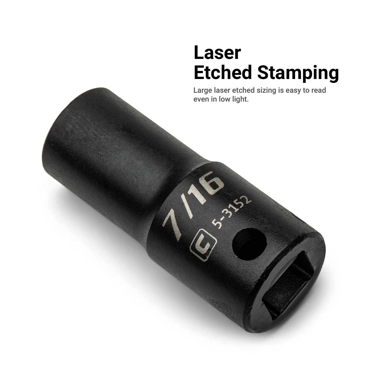 Capri Tools chromoly steel texture highlights strength and reliability.