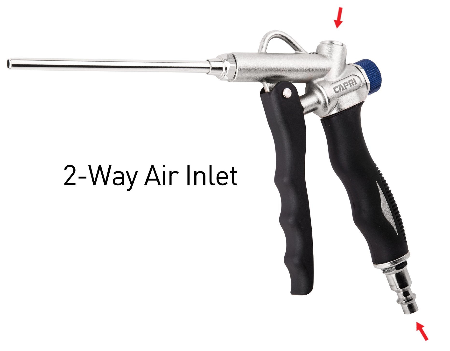 Capri Tools ideal for roof drains, car interiors, and machinery cleaning.