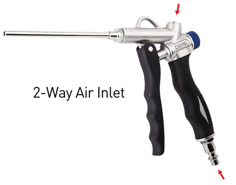 Capri Tools ideal for roof drains, car interiors, and machinery cleaning.