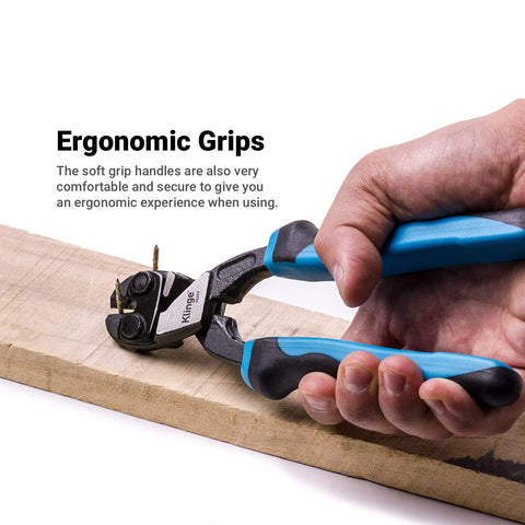 Capri Tools Klinge Mini Bolt Cutter with high-leverage design for easier cutting