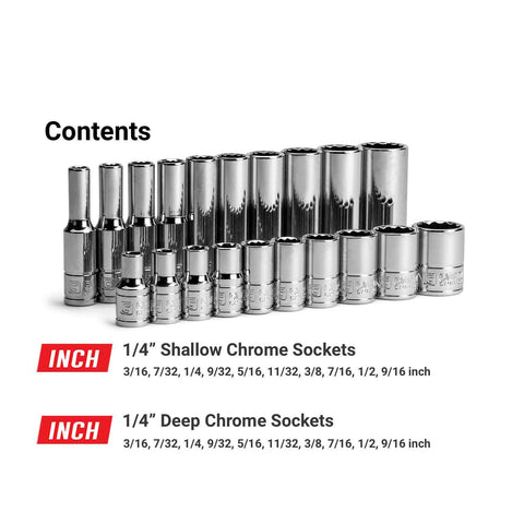 Capri Tools MaxChrome finish close-up shows durability and corrosion resistance.