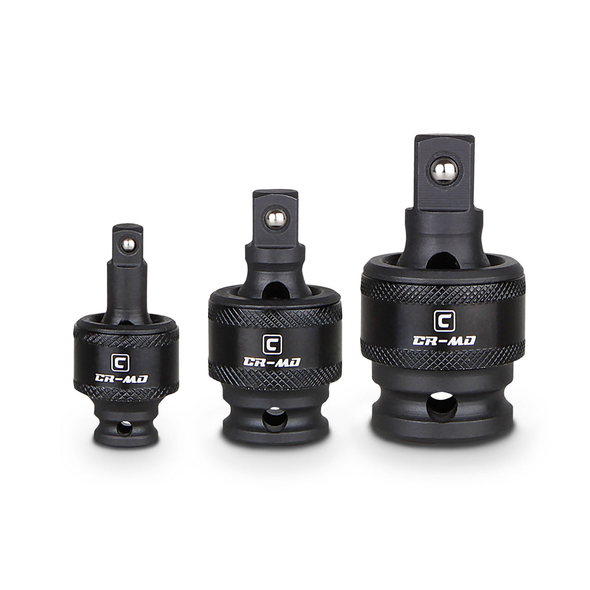 Capri Tools Premium Impact Universal Joint 1-4 drive reaching fasteners in tight spaces.