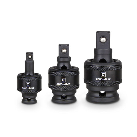 Capri Tools Premium Impact Universal Joint 1-4 drive reaching fasteners in tight spaces.