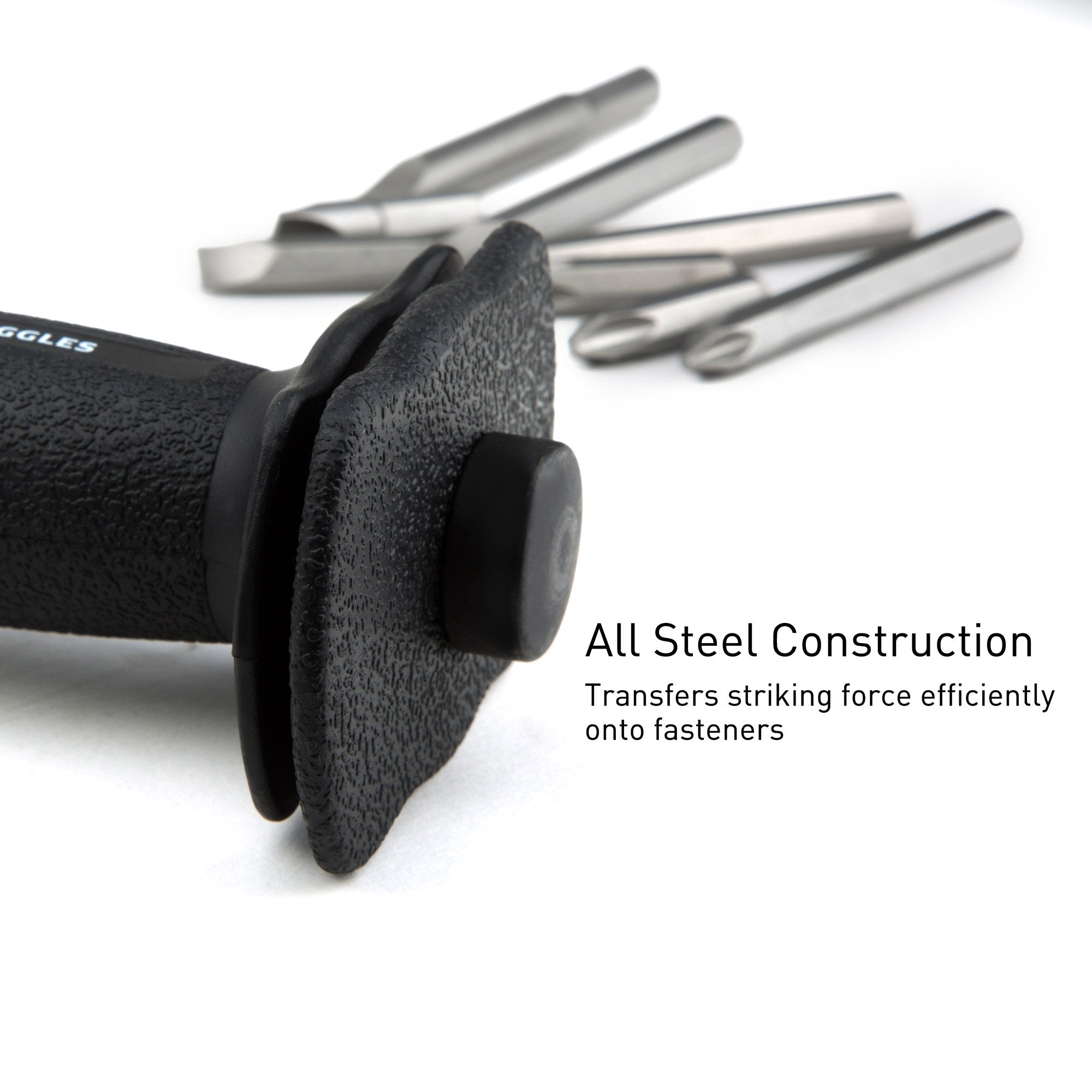 Capri Tools screwdriver bits array for common fasteners.