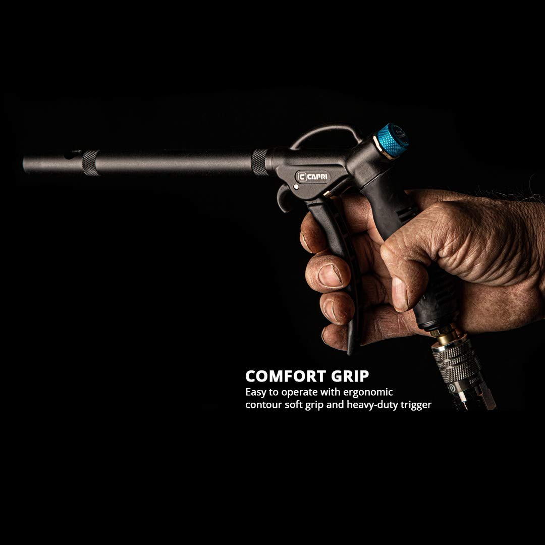 Capri Tools Windstorm EX quick connector 1-4 inch NPT for fast setup.