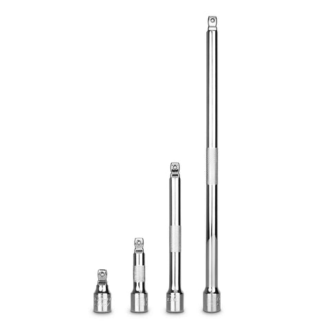 Capri Tools wobble extension bar set package showing four lengths for versatile reach