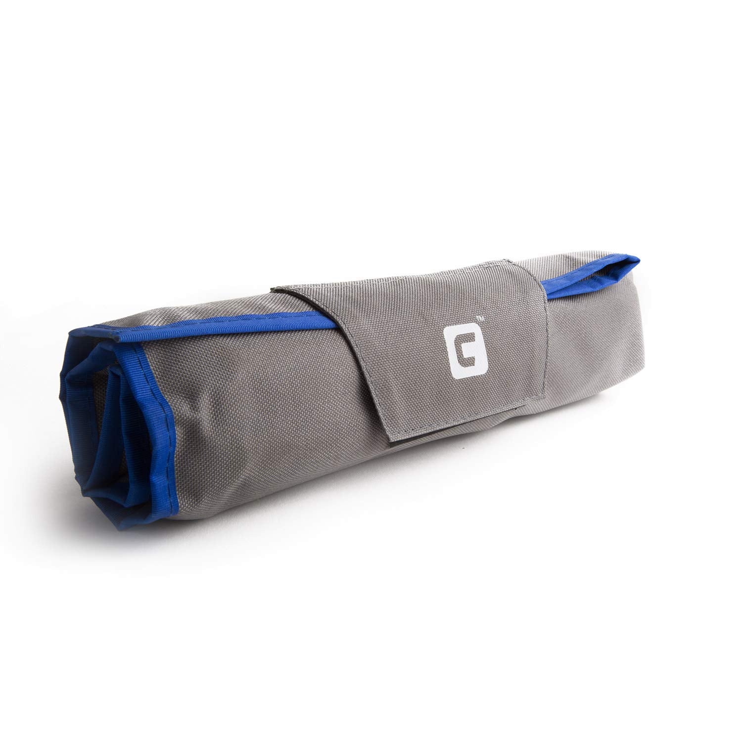 Capri Tools roll-up pouch with Velcro closure for fast access and secure storage