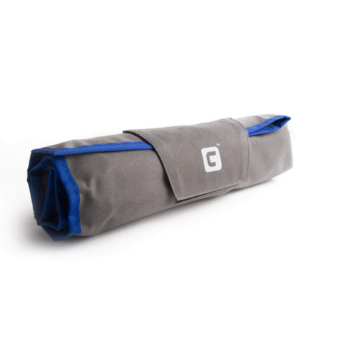 Capri Tools roll-up pouch with Velcro closure for fast access and secure storage