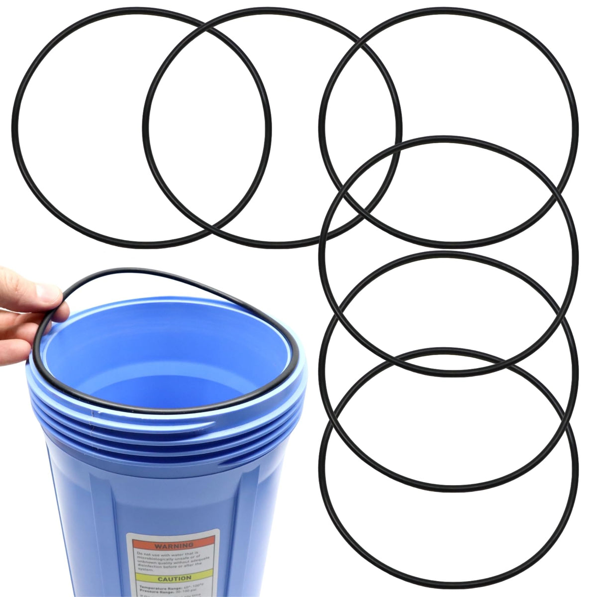 Captain O-Ring 151122 o-rings for Big Blue housings seal leaks effectively