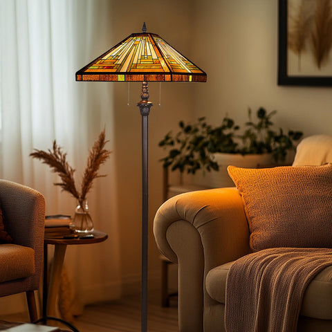 Capulina Tiffany Lamp ideal for reading nooks and home offices