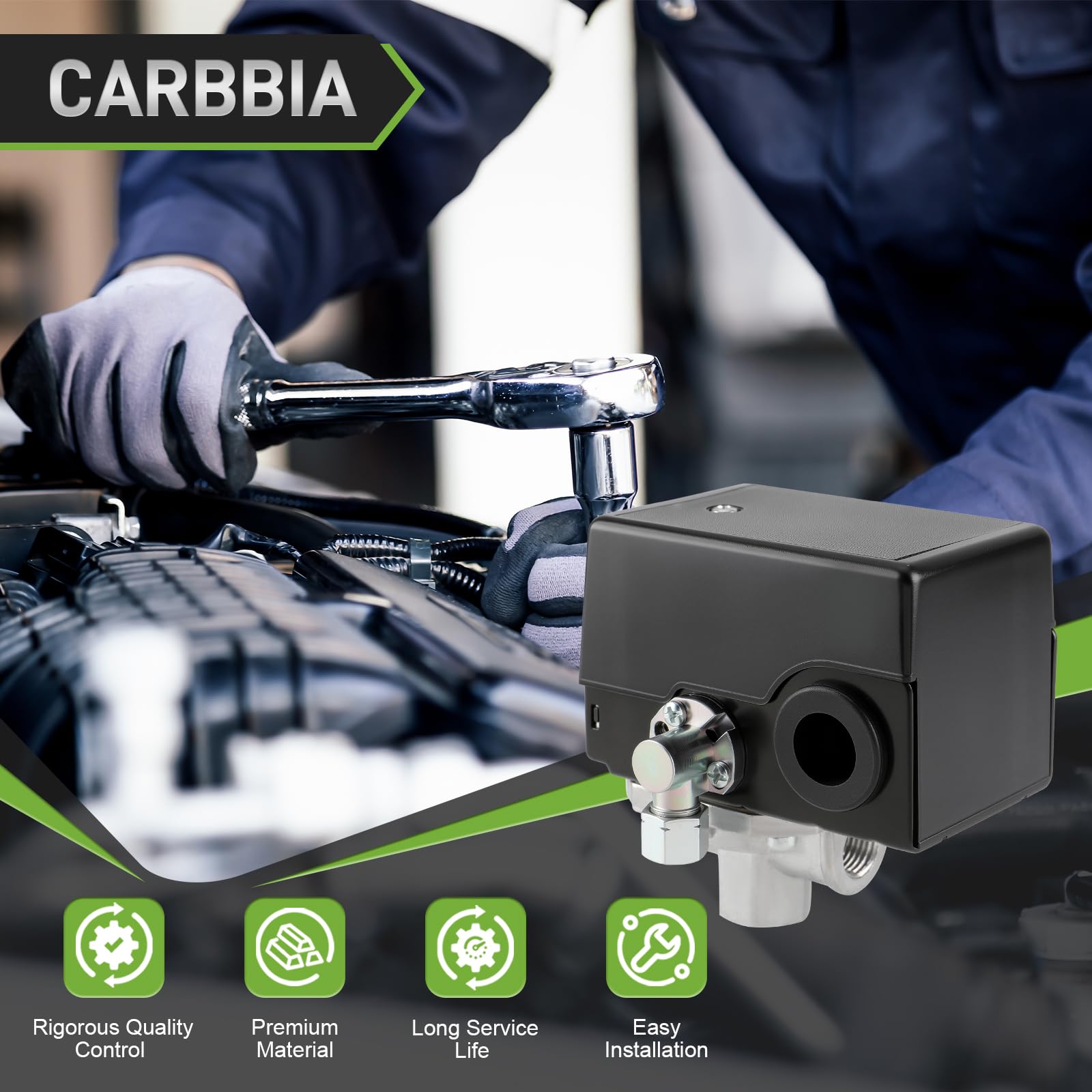 CARBBIA Z-D26612 internal wiring layout shown for straightforward replacement in compatible systems