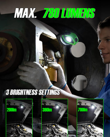 Carelite compact pocket light delivering up to 780 lumens in a portable form