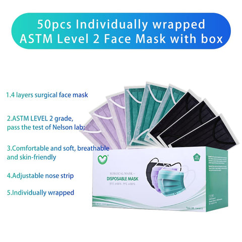 Caremore blue 4-ply mask lightweight daily wear