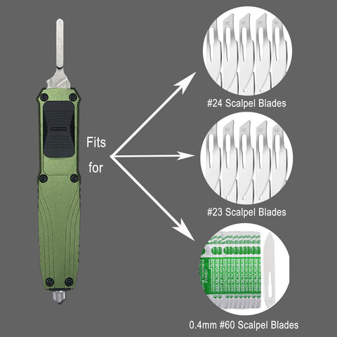 Caressolove aluminum body offers light, durable grip.