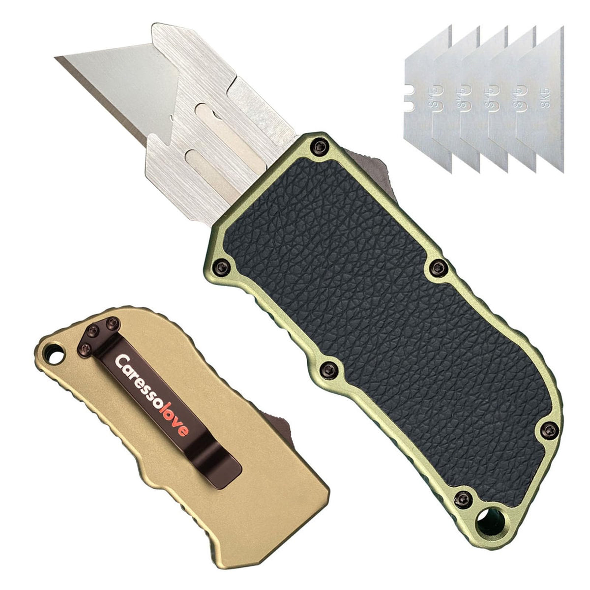 Caressolove aviation aluminum box cutter ready for everyday carton cutting
