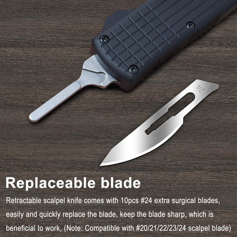 Caressolove blade number 24 replaceable in pack for quick blade changes.