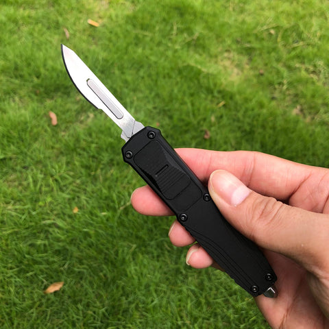 Caressolove blades collection shows 10 #23 and 3 #60 blades for versatile cuts.
