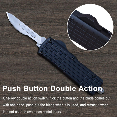 Caressolove pocket clip edc knife shown ready for daily tasks in pocket.