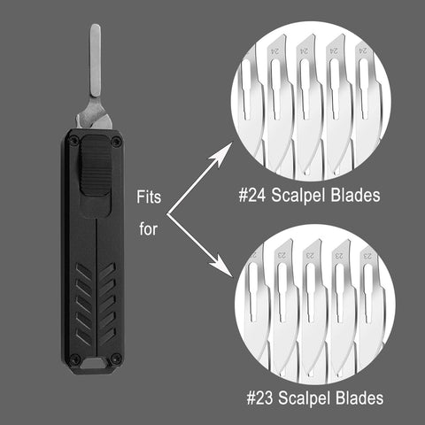 Caressolove precision scalpel designed for detail work and clean edges.
