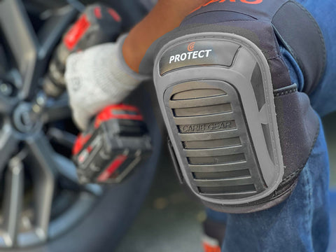 CARIB GEAR PRO leather gloves with padded palms for grip and durability