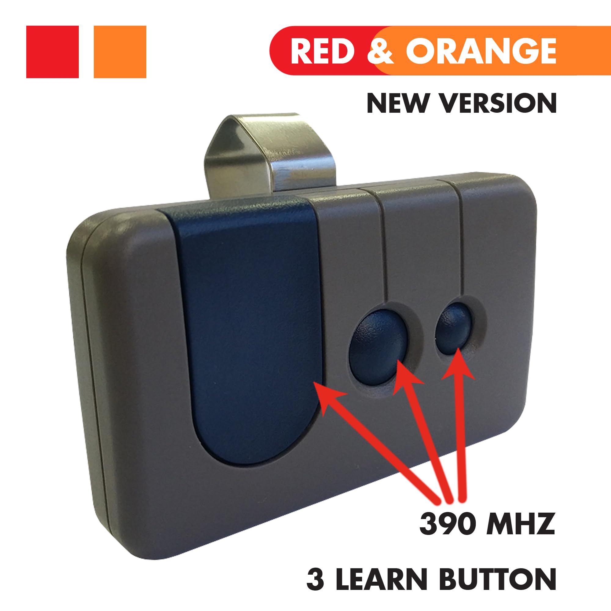CARMATOR LiftMaster remote packaging includes two remotes ready for quick setup.