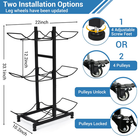 CAROD steel rack fits kitchens, offices, gyms for clean storage