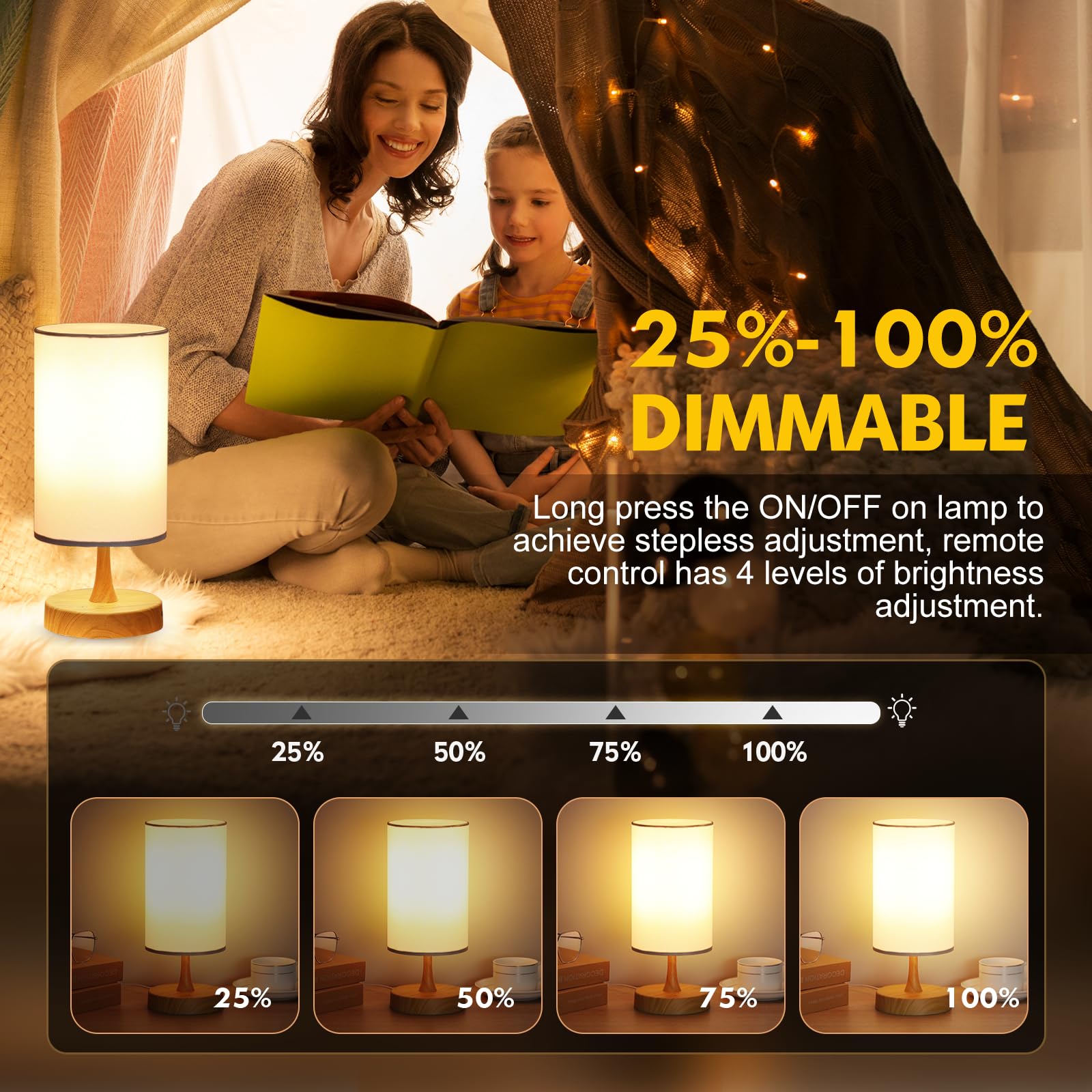 Caromolly lamp 4000K natural white for focused tasks