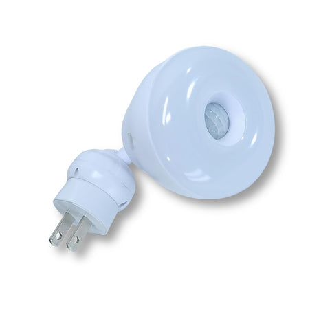 Carrismann Bright Night Light in a closet providing clear visibility