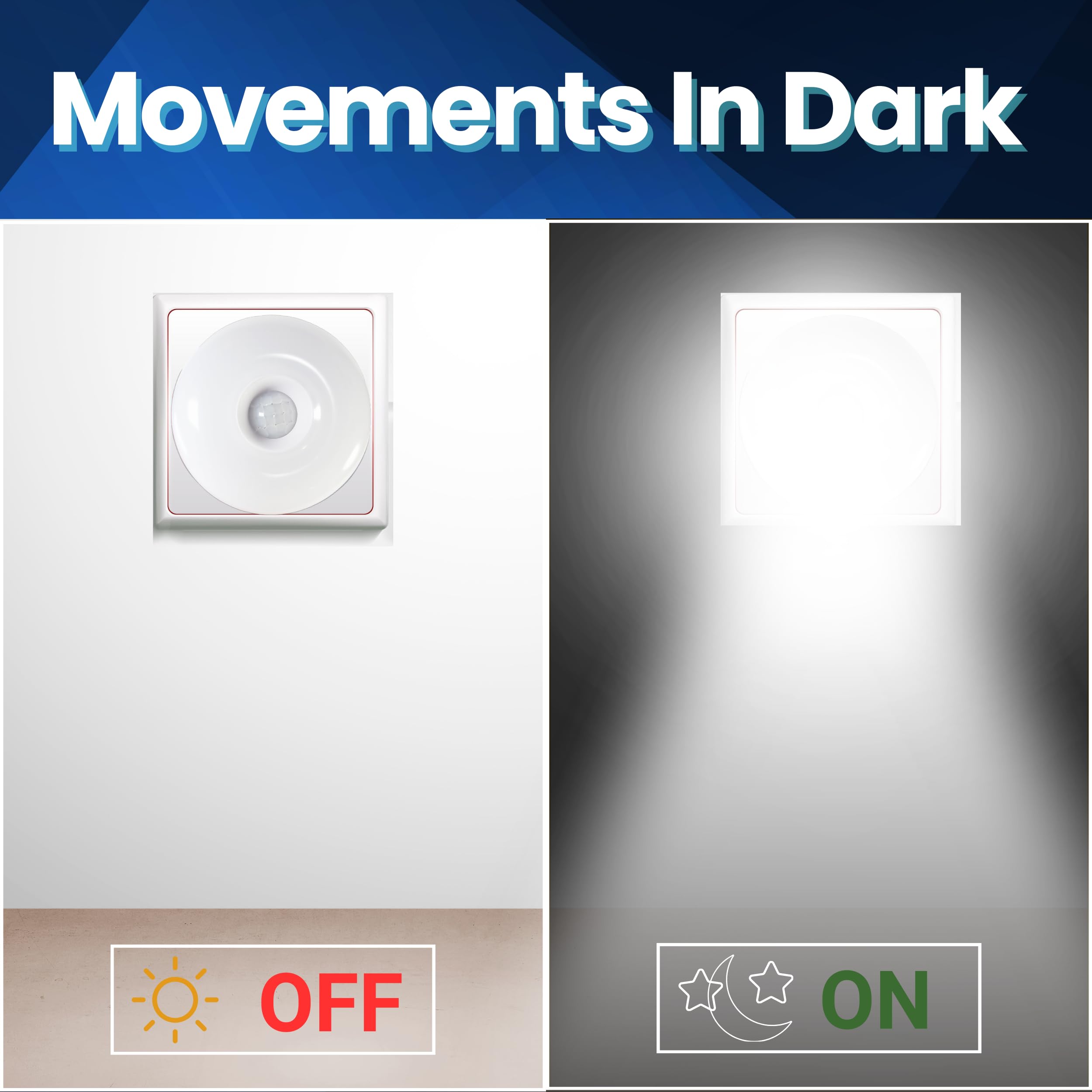 Carrismann Bright Night Light on stairs and hallways for safer passage