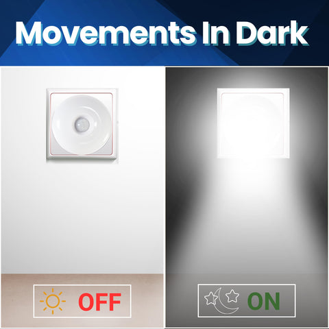 Carrismann Bright Night Light on stairs and hallways for safer passage