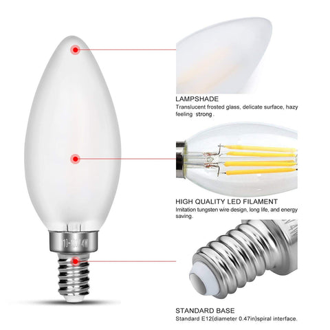CarryBC 40W-equivalent LED bulb uses 4W for energy-efficient lighting