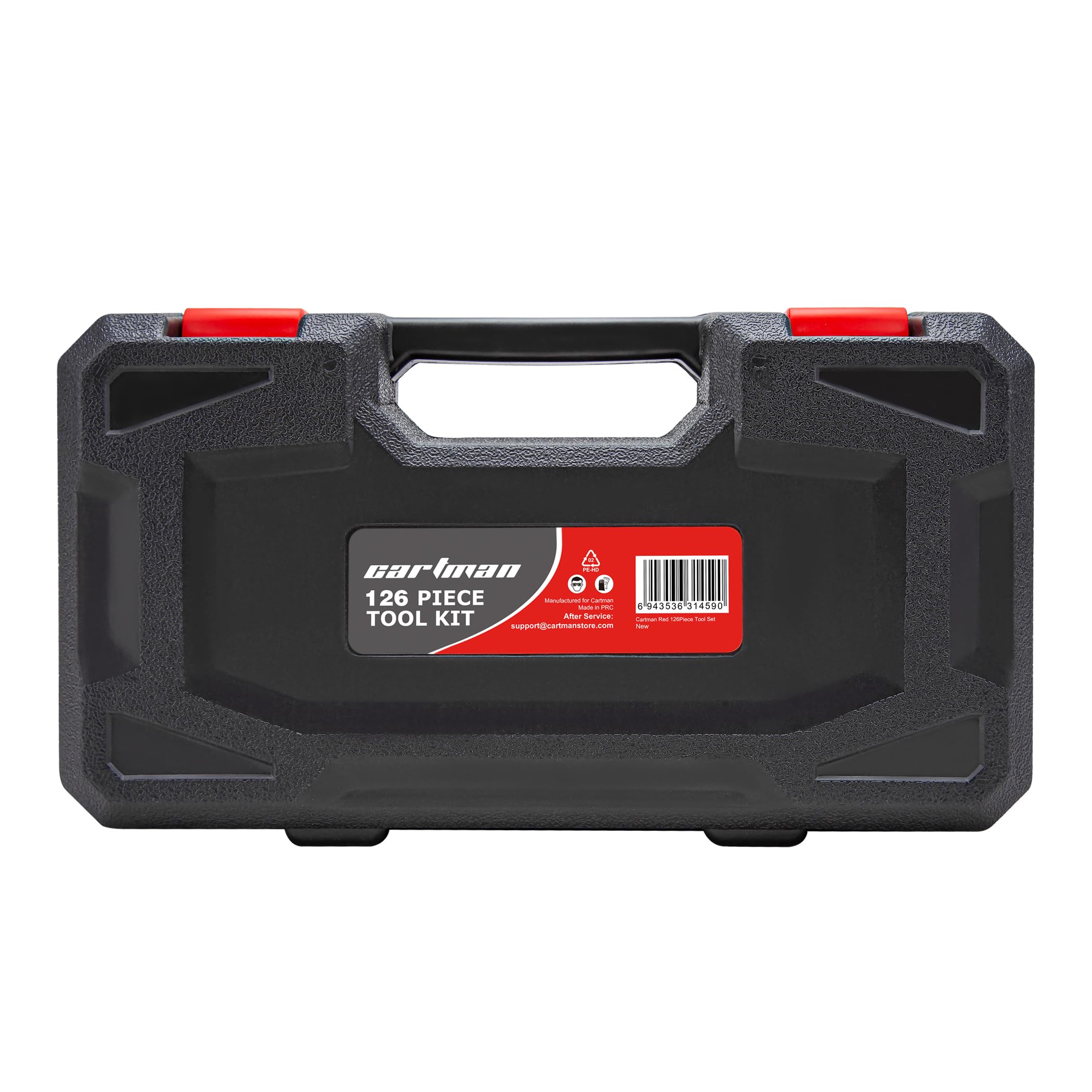 CARTMAN 126-piece tool kit in use shows portability for on-the-go tasks.