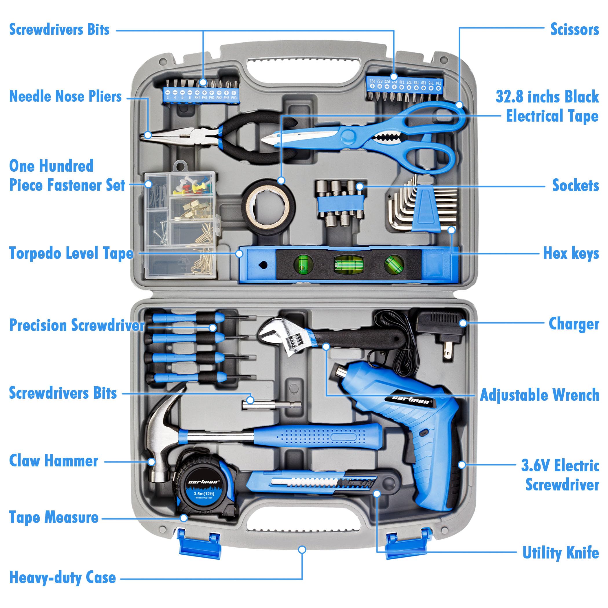 Cartman cordless screwdriver in use enables fast assembly and easy screw driving