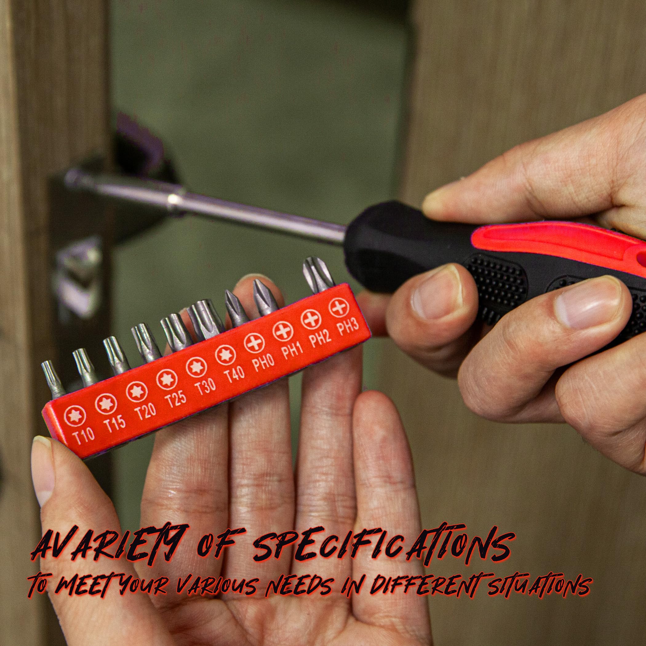 CARTMAN 39-piece tool set storage case keeps tools organized