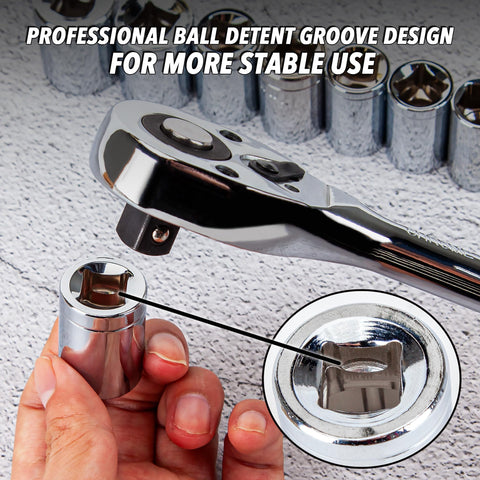 CARTMAN chrome-finish wrenches offer durability and corrosion resistance for long-term use.