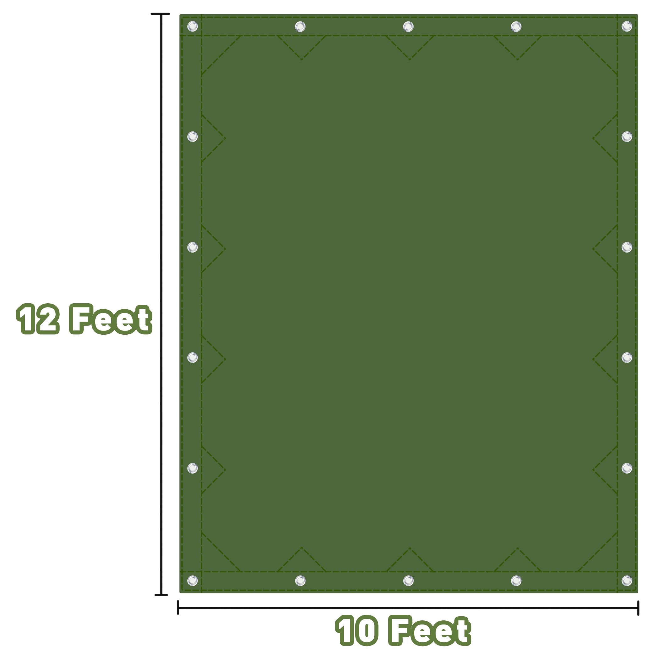 Cartman corner-patches-poly-vinyl-triangles reinforce durability at edges.