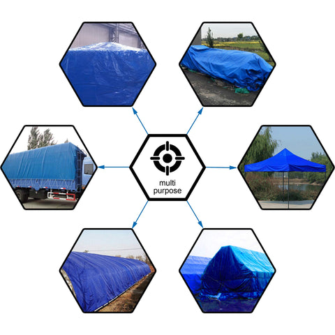 CARTMAN dustproof tarp shields belongings from dust and moisture.