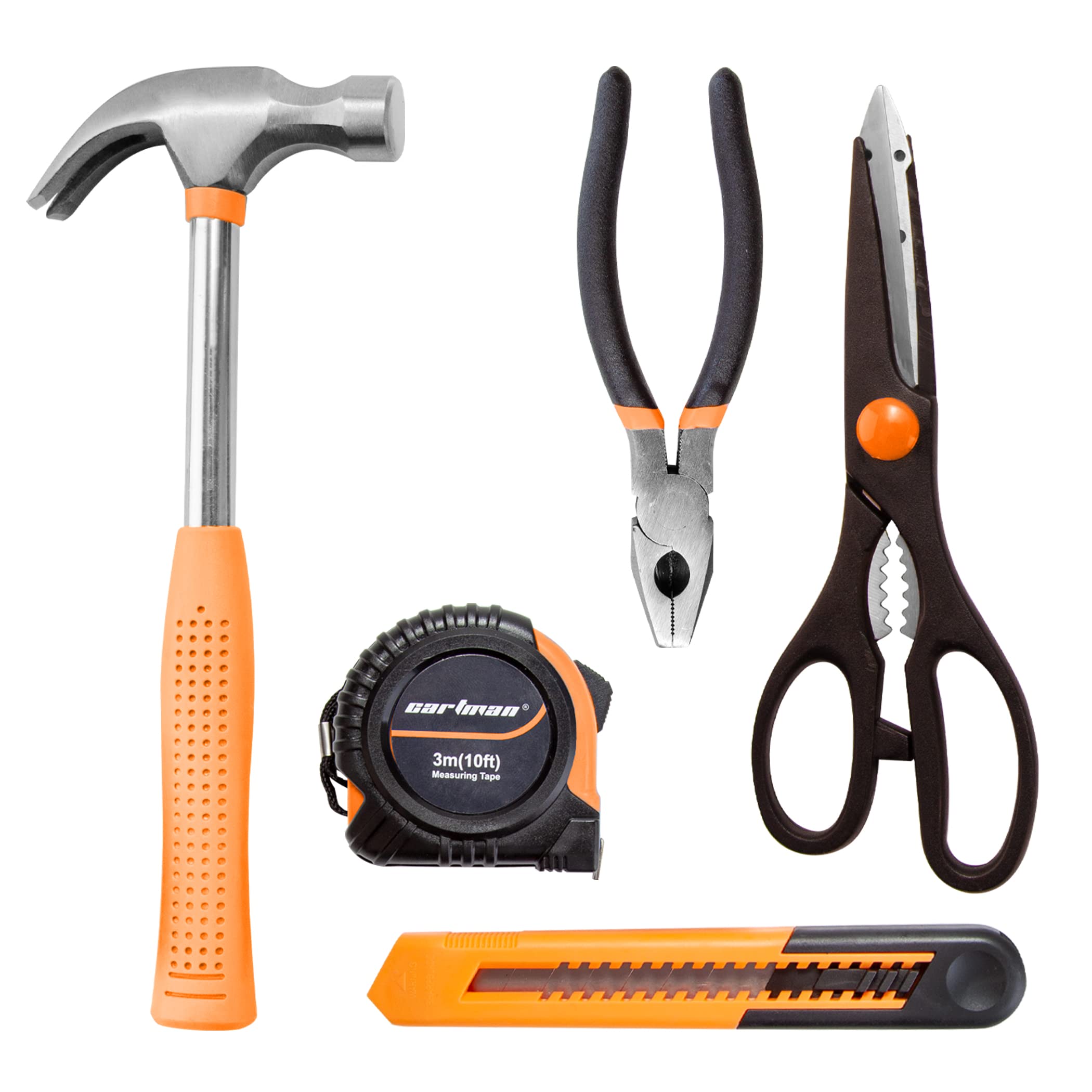 Cartman gift-ready tool kit in orange, a thoughtful present for DIY enthusiasts.