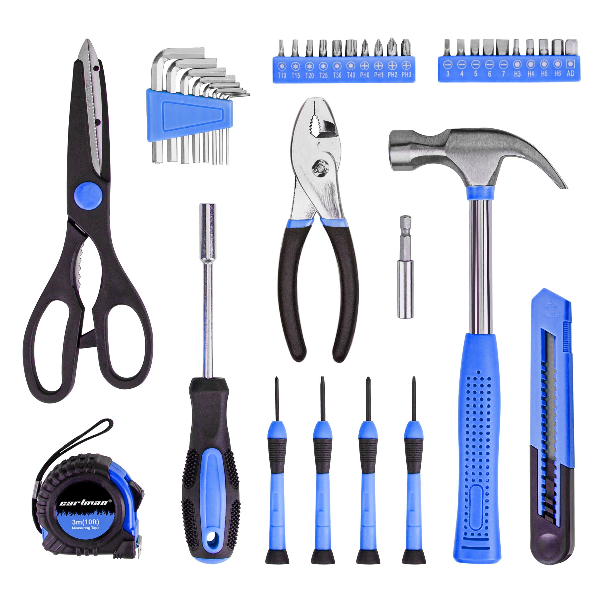 Cartman hammer and pliers for quick fix tasks