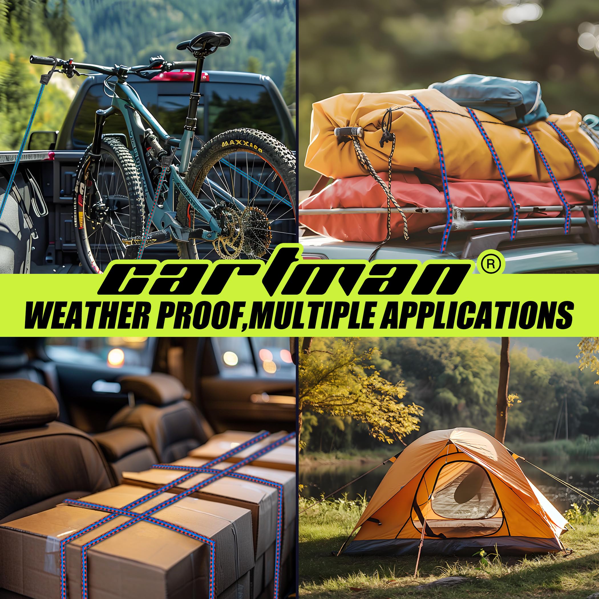 Cartman heavy-duty cargo-organization for secure vehicle and outdoor gear.