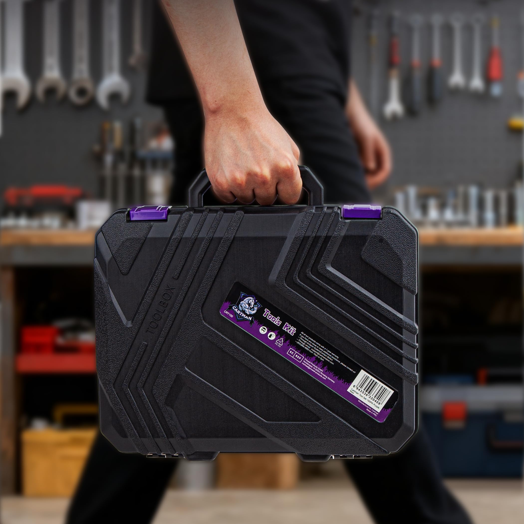 CARTMAN drill with LED indicators for easy visibility.